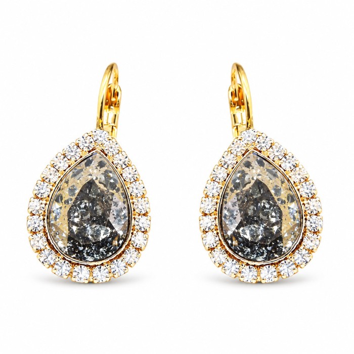 Komplekts „Debesu Piliens (Rose Patina)“ ar Swarovski™ kristāliem