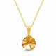 Komplekts sievietēm „Clarice II (Golden Shadow)“ ar Swarovski® kristāliem