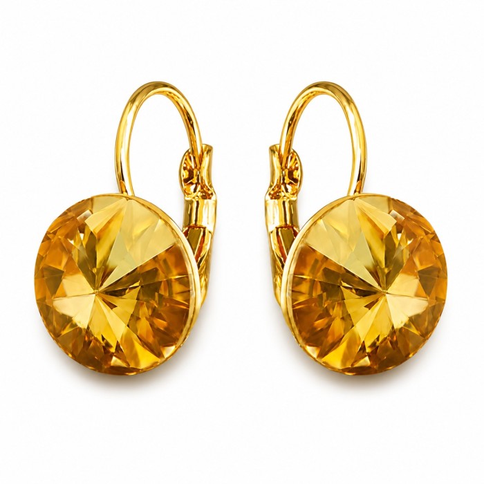 Komplekts sievietēm „Clarice II (Golden Shadow)“ ar Swarovski® kristāliem