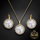 Komplekts "Klaris" ar Swarovski™ kristāliem