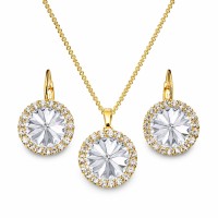 Ehtekomplekt naistele „Clarice“ Swarovski® kristallidega