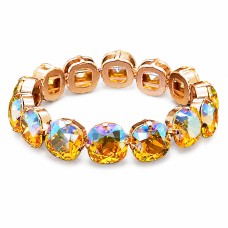 Aproce „Žilbinošais Mirdzums“ ar Swarovski™ kristāliem