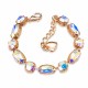 Aproce „Šiks II (Aurora Borealis)“ ar Swarovski® kristāliem