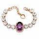 Aproce „Sofia II (Amethyst)“ ar Swarovski® kristāliem