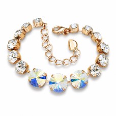Aproce „Varavīksne II“ ar Swarovski™ kristāliem
