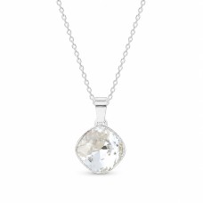Sudraba kulons „Glare II“ ar Swarovski® kristāliem