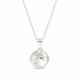Sudraba kulons „Glare II“ ar Swarovski® kristāliem