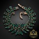Aproce "Kristāla Kārdinājums (Emerald)" ar Preciosa kristāliem