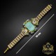 Aproce "Aurora (Soft Mint Ignite / Moonlight / Reinvented Peridot / Aurora Boreale)" ar Swarovski™ kristāliem