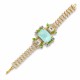 Aproce „Aurora (Soft Mint Ignite / Moonlight / Reinvented Peridot / Aurora Boreale)“ ar Swarovski™ kristāliem