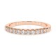 14K Red Gold Diamond Ring “Ariadne VII”