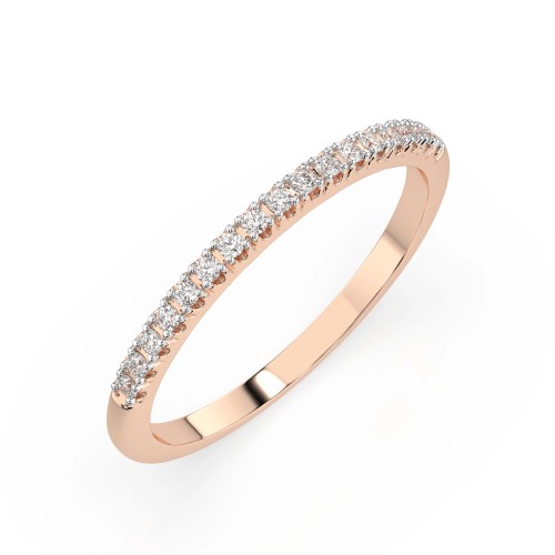 14K Red Gold Diamond Ring “Ariadne IV”