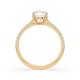 14K Yellow Gold Diamond Ring “Junona X”