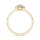 14K Yellow Gold Diamond Ring “Aria V”