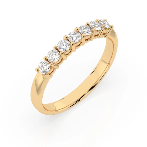 14K Yellow Gold Diamond Ring “Seraphina V”
