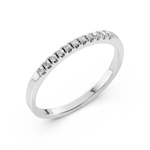 14K White Gold Diamond Ring “Ariadne III”