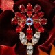 Broša DiamondSky „Mirtele II“ ar Swarovski® kristāliem