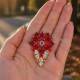 Broša DiamondSky „Mirtele II“ ar Swarovski® kristāliem