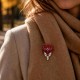 Broša DiamondSky „Mirtele II“ ar Swarovski® kristāliem