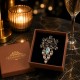 Broša „Mirtele“ ar Swarovski® kristāliem