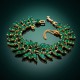 Aproce „Kristāla kārdinājums (Emerald)“ ar Preciosa® kristāliem