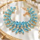 Aproce „Kristāla kārdinājums (Aqua Bohemica)“ ar Preciosa® kristāliem