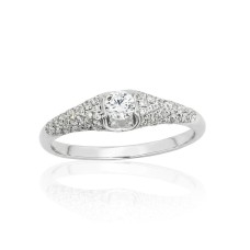 Gold Diamond Ring “Heavenly Gift”