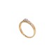 Zelta gredzens ar briljantiem "Malori" no 585 proves dzeltenā zelta