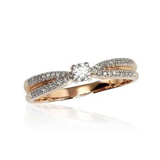 Gold Diamond Ring “Joanna IX”