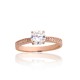 Gold Cubic Zirconia Ring “Juno Gold”