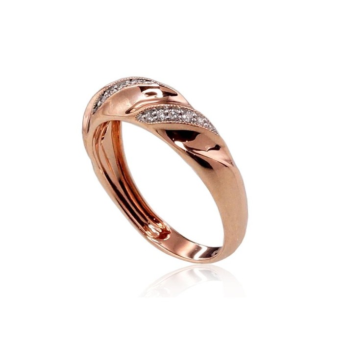 Gold Diamond Ring “Aveyron III”