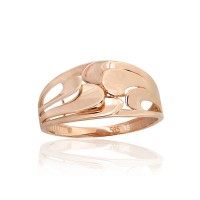 Gold Ring “Elegant Pattern III”