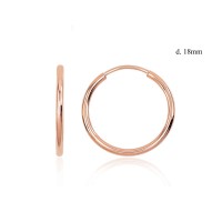 Zelta auskari “Menora XIII” no 585 proves sarkanā zelta