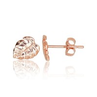 Gold Earrings “Golden Leaf”