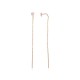 Gold Cubic Zirconia Earrings “Natalie VII”