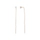 Gold Cubic Zirconia Earrings “Natalie II”