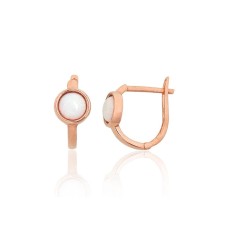 Gold Opalite Earrings “Masterpiece”