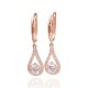 Gold Cubic Zirconia Earrings “Vienna”