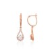 Gold Cubic Zirconia Earrings “Vienna”