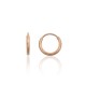 14K Red Gold Earrings “Menora II”