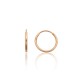 14K Red Gold Earrings “Menora”