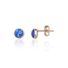 Gold Opalite Earrings “Kylie”