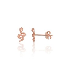 Gold Earrings “Snake”
