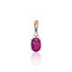 Gold Diamond and Ruby Pendant “Notika IV”