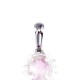 Gold Diamond and Ruby Pendant “Ferro V”