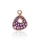 Gold Diamond and Amethyst Pendant “Sunny Symphony III”