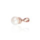 Gold Cubic Zirconia and Pearl Pendant “Pearl Radiance II”