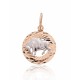 Gold Zodiac Pendant “Taurus V”
