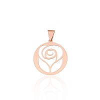 Zelta kulons "Zelta Roze III" no 585. proves sarkanā zelta