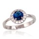 Sterling Silver Cubic Zirconia Ring “Splendor II”